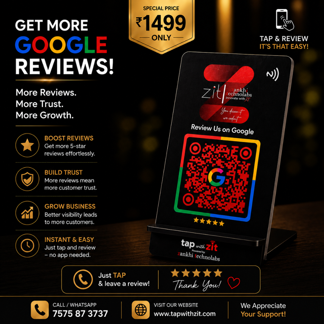 AI Google Review Standee view 5